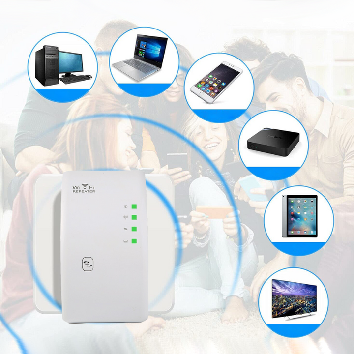 Trådløs WiFi-forsterker - NetBlaze
