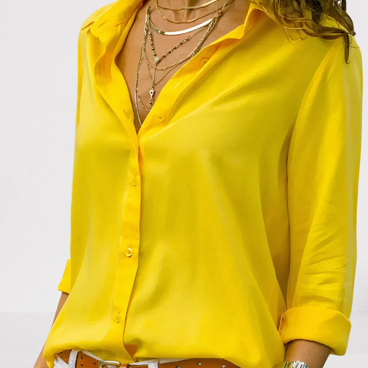 Kvinners Chiffon Bluse
