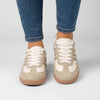 Flat Snøring Retro-Stripes Trener