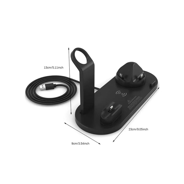 Trådløs ladestasjon for iPhone, Apple Watch og AirPods