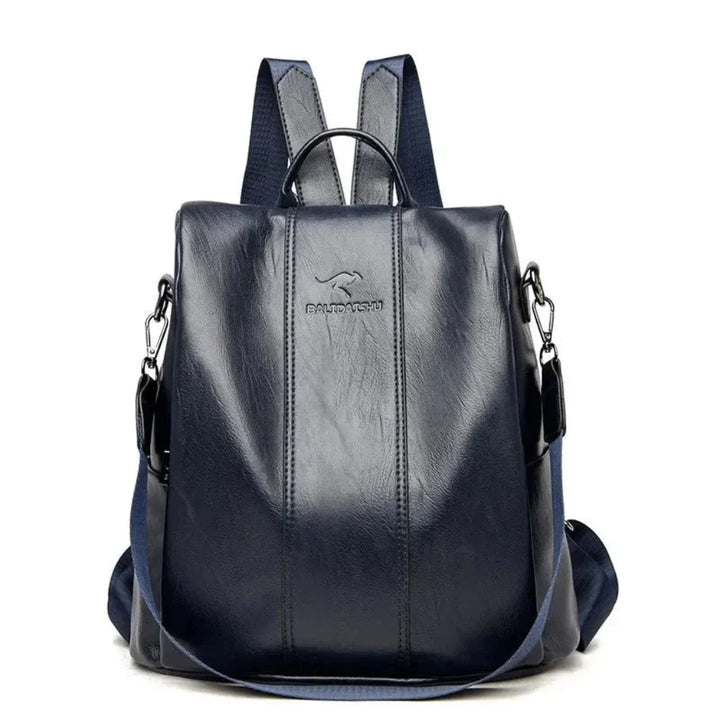 Stilvoller diebstahlsicherer Rucksack für Frauen – stilvolles Lederdesign mit versteckter Aufbewahrung