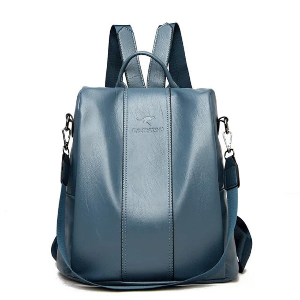 Stilvoller diebstahlsicherer Rucksack für Frauen – stilvolles Lederdesign mit versteckter Aufbewahrung