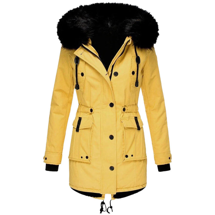 Winter jacket with hood for women Stylish warmth for cold days