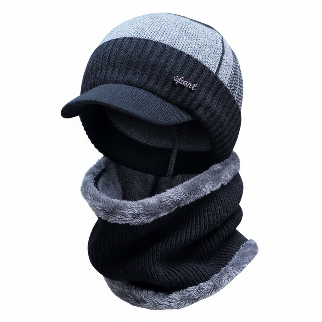 Varm lue med ansiktsbeskyttelse – WinterCap