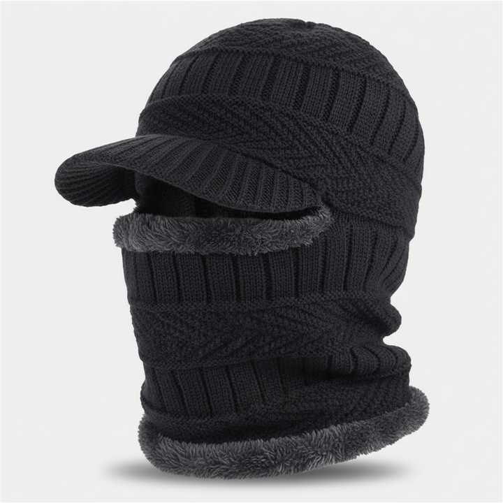 Varm lue med ansiktsbeskyttelse – WinterCap