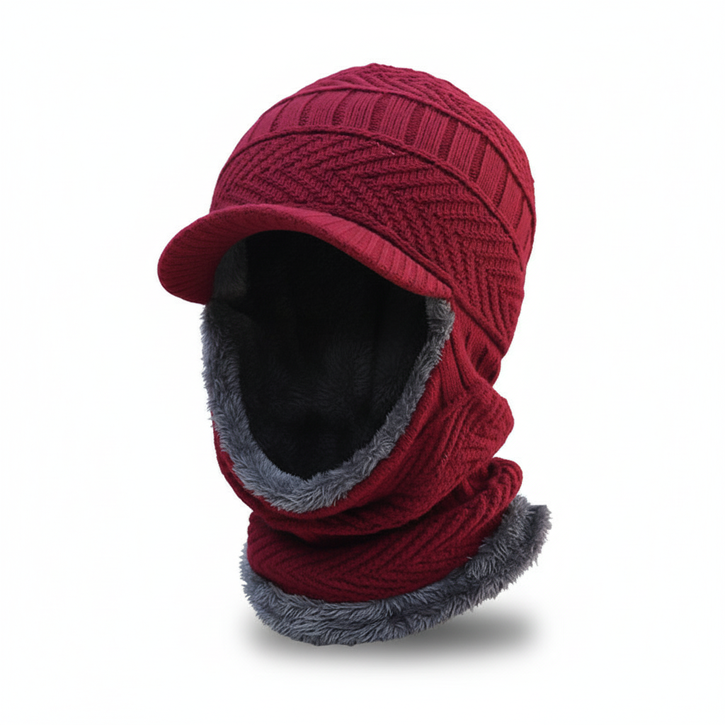 Varm lue med ansiktsbeskyttelse – WinterCap