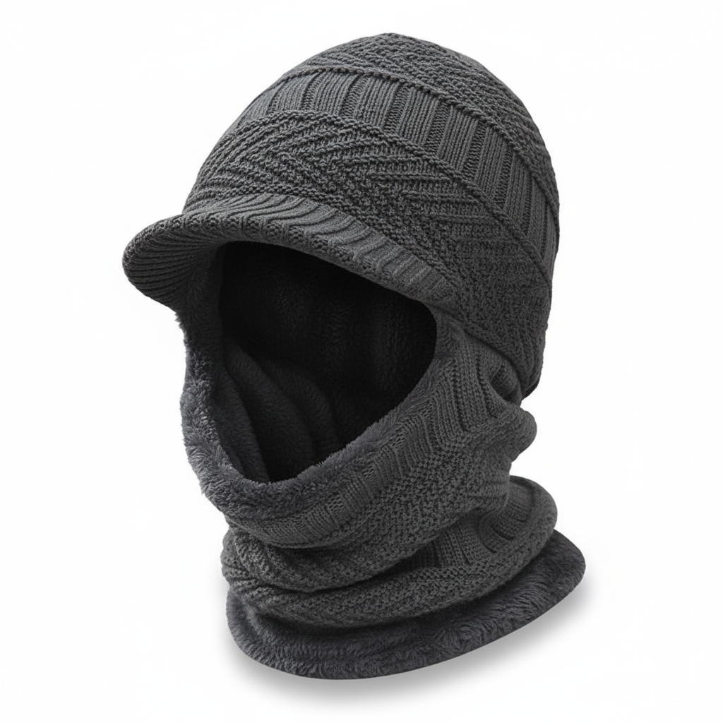 Varm lue med ansiktsbeskyttelse – WinterCap