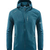 Ultralight, wind- and sunproof summer jacket with hood for men