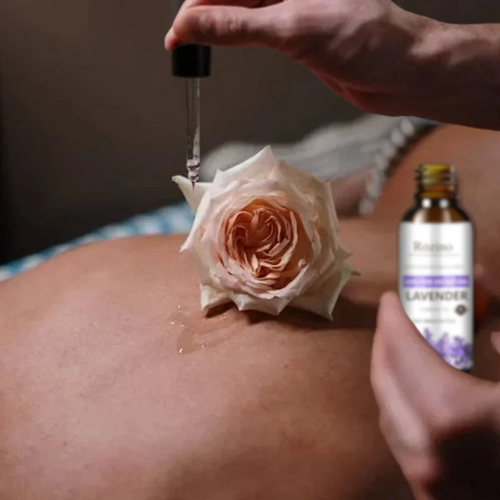 Lavender plant's essential oil