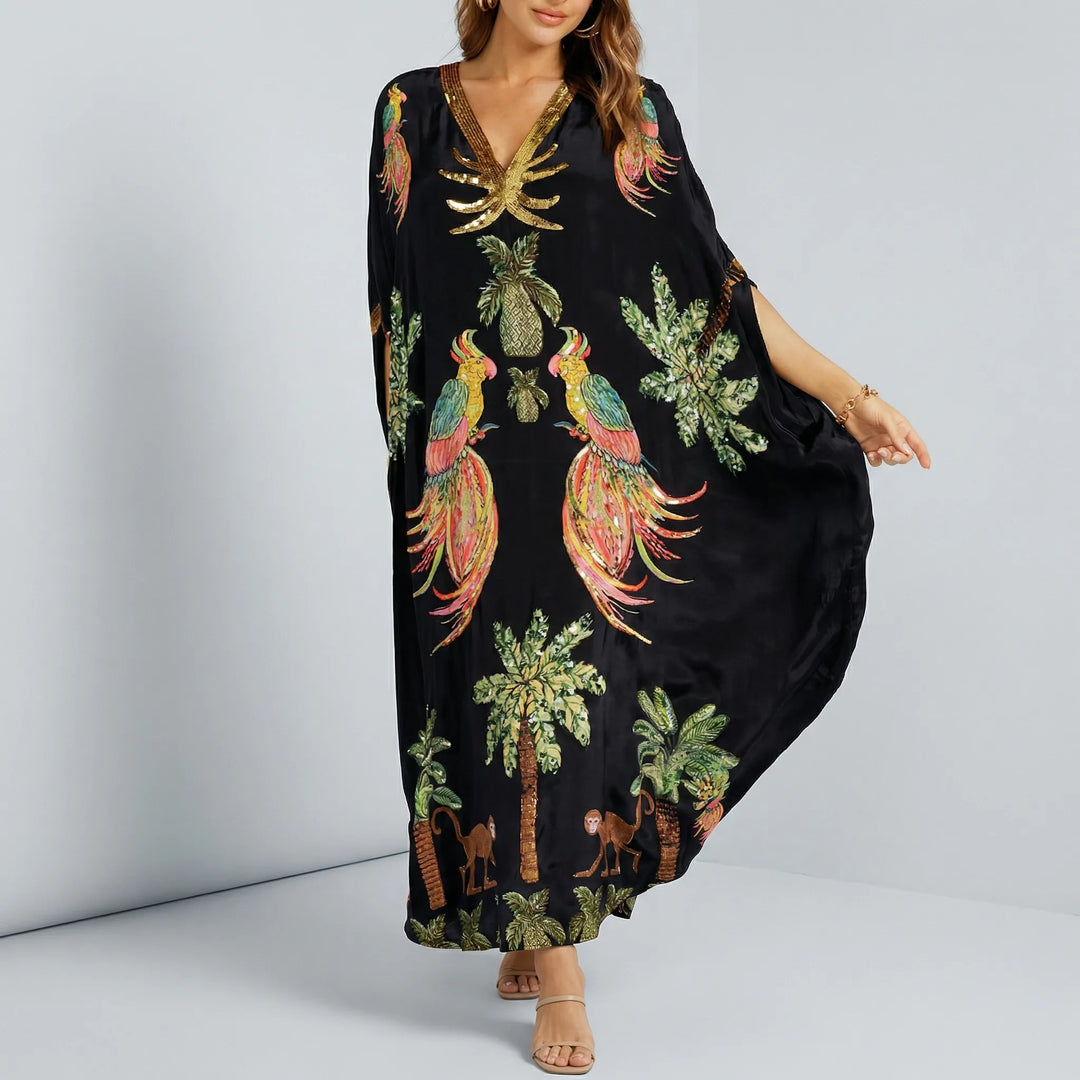 Vid kaftan i ankellengde - Luana