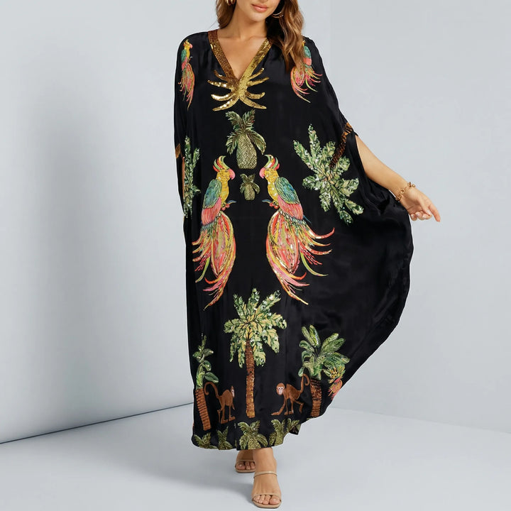 Vid kaftan i ankellengde - Luana