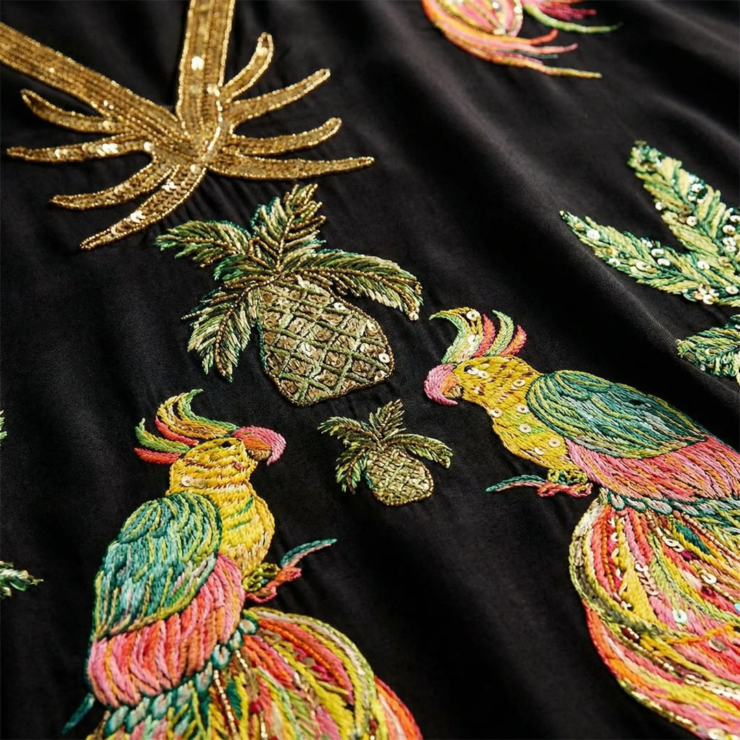 Vid kaftan i ankellengde - Luana