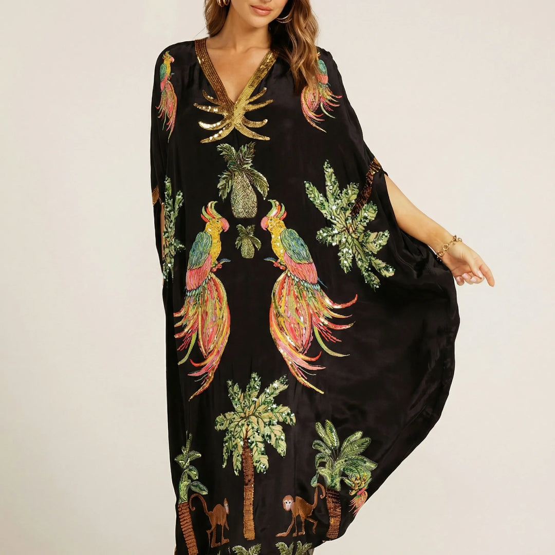 Vid kaftan i ankellengde - Luana