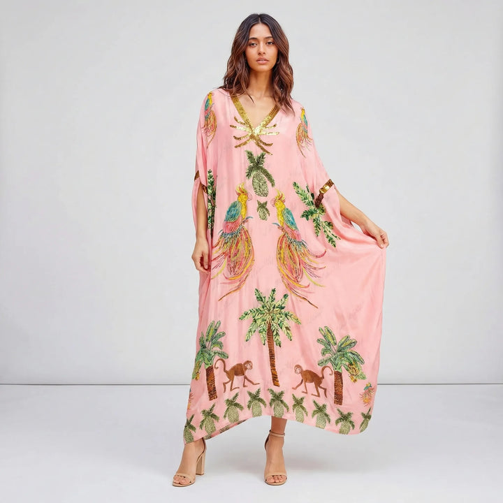 Vid kaftan i ankellengde - Luana