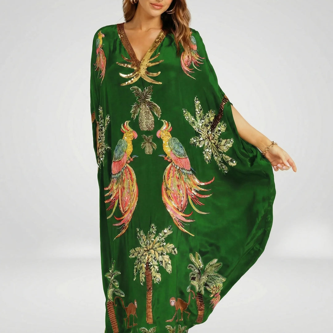 Vid kaftan i ankellengde - Luana