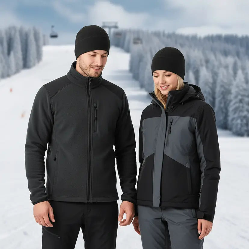Vindtett polarfleece-materiale - CozyShield