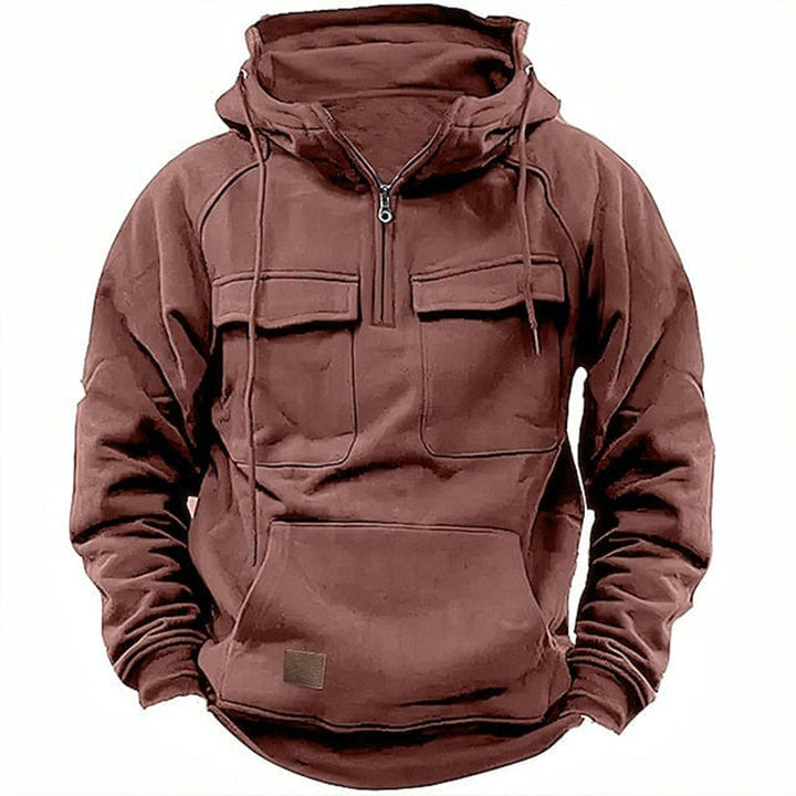 Retro motorcycle hoodie for men – Rugged style meets everyday comfort