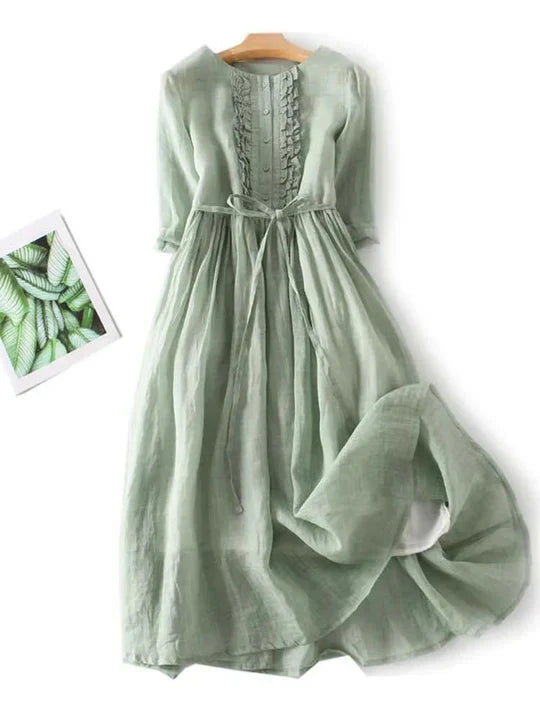 Stylish knitted dress
