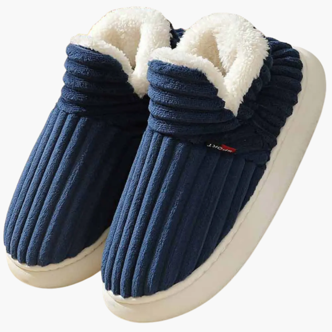 Kvinners Plush Slippers – Ribbet Innesko