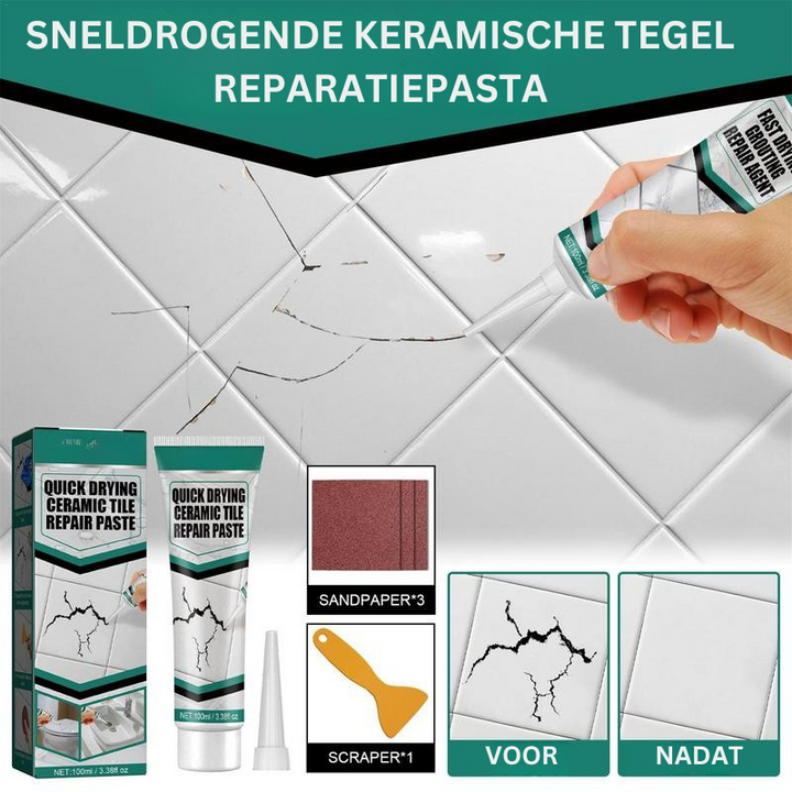 Einzigartige und strapazierfähige Lösung für Fliesenreparatur