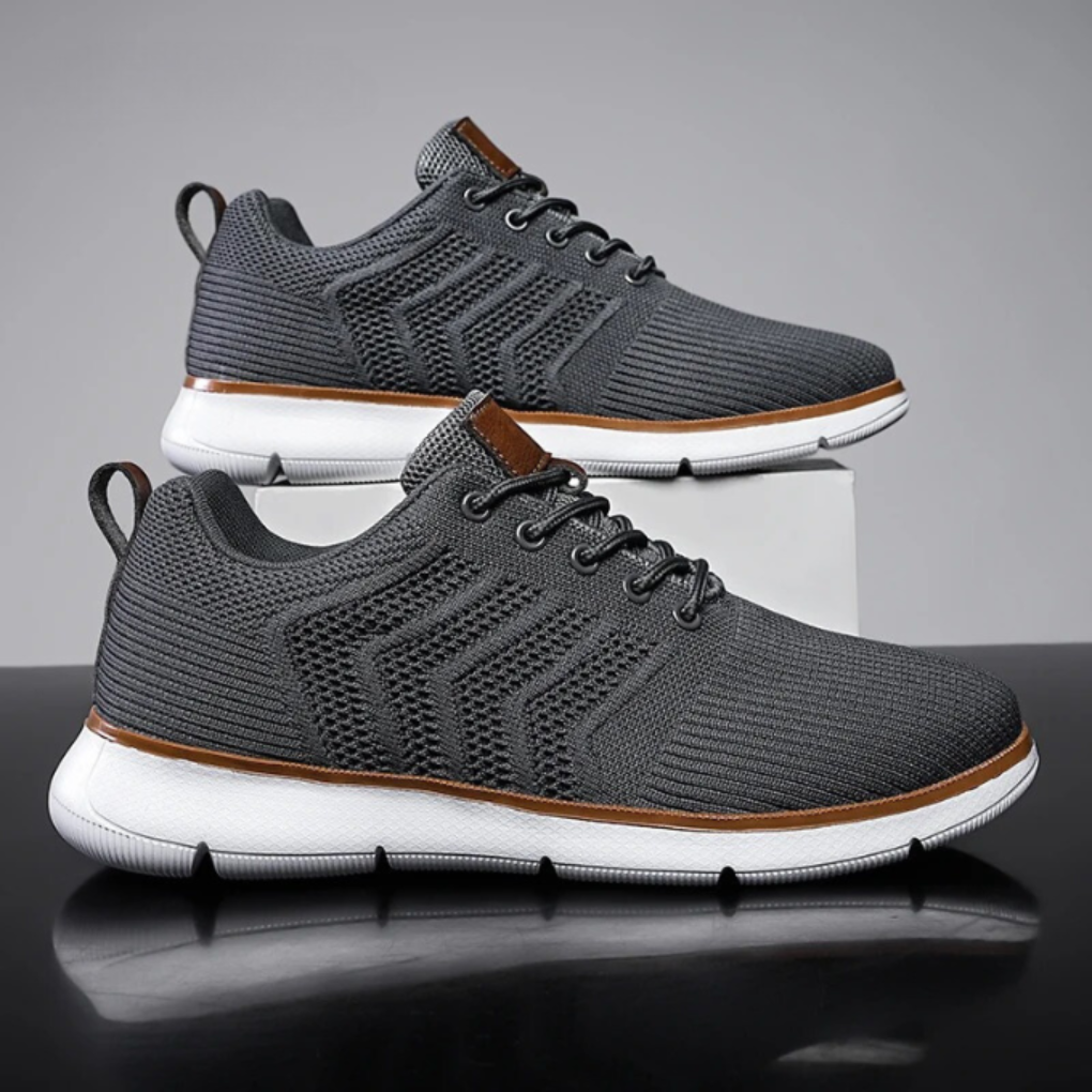 Atmungsaktive Netz-Herrensneakers