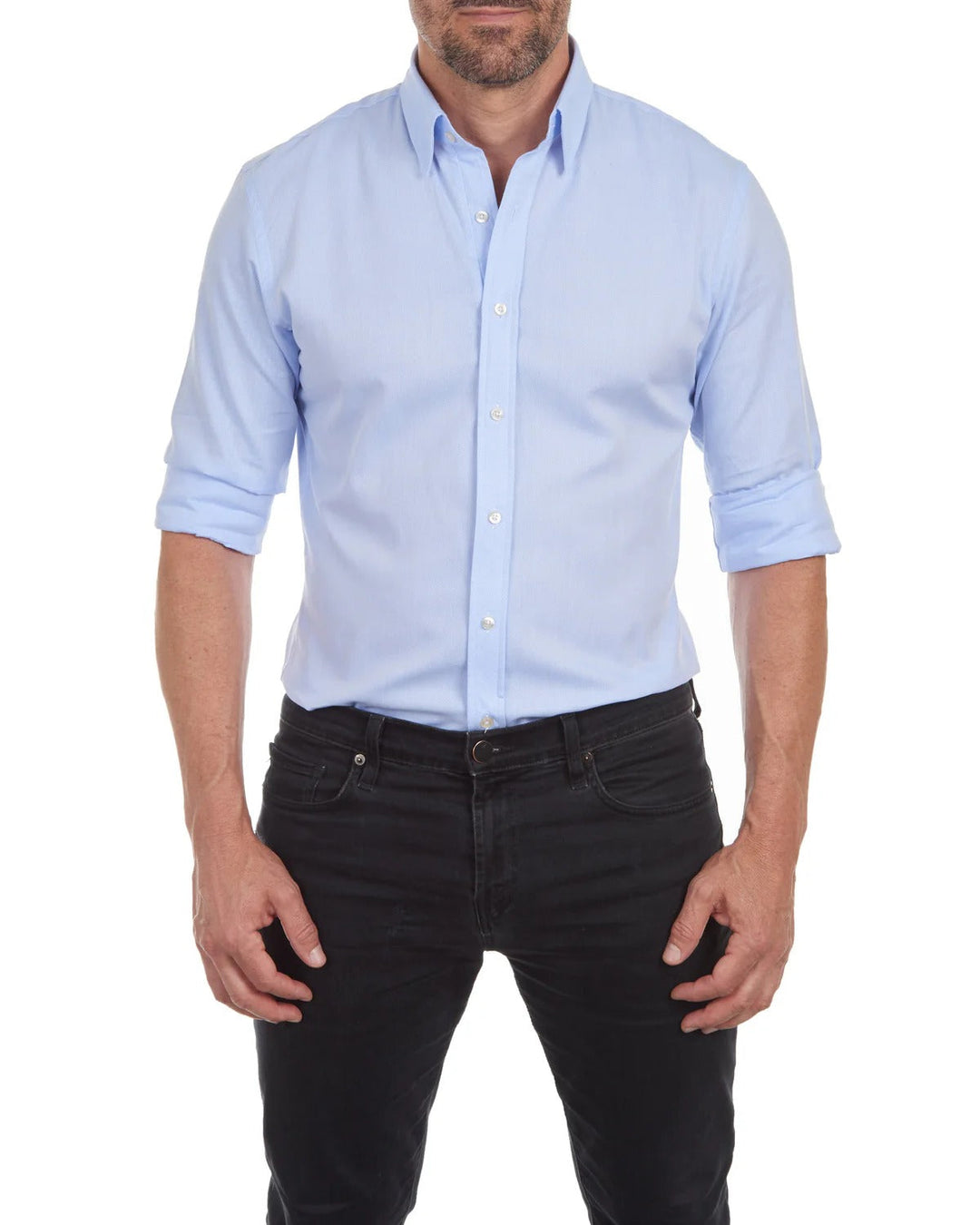 Herre Zip Fit Skjorte
