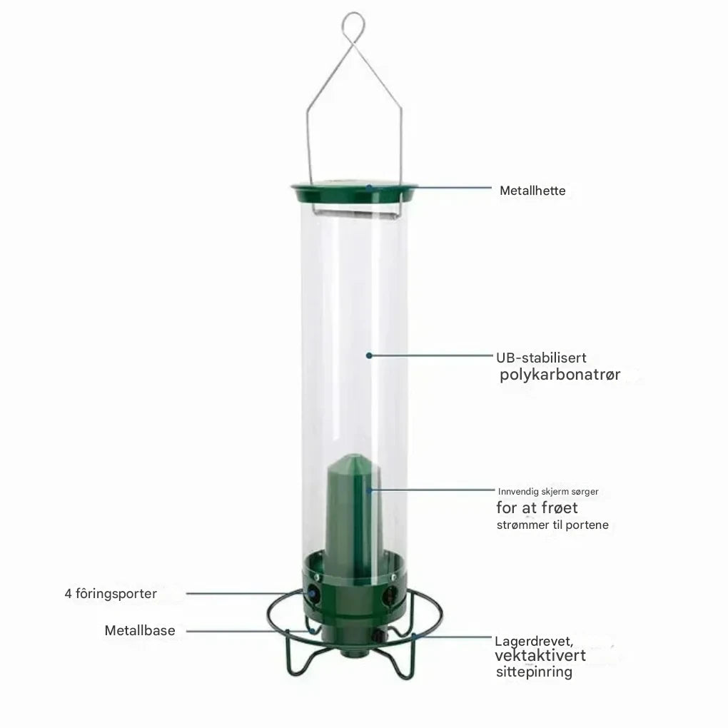 Ekornsicherer Vogelfutterspender