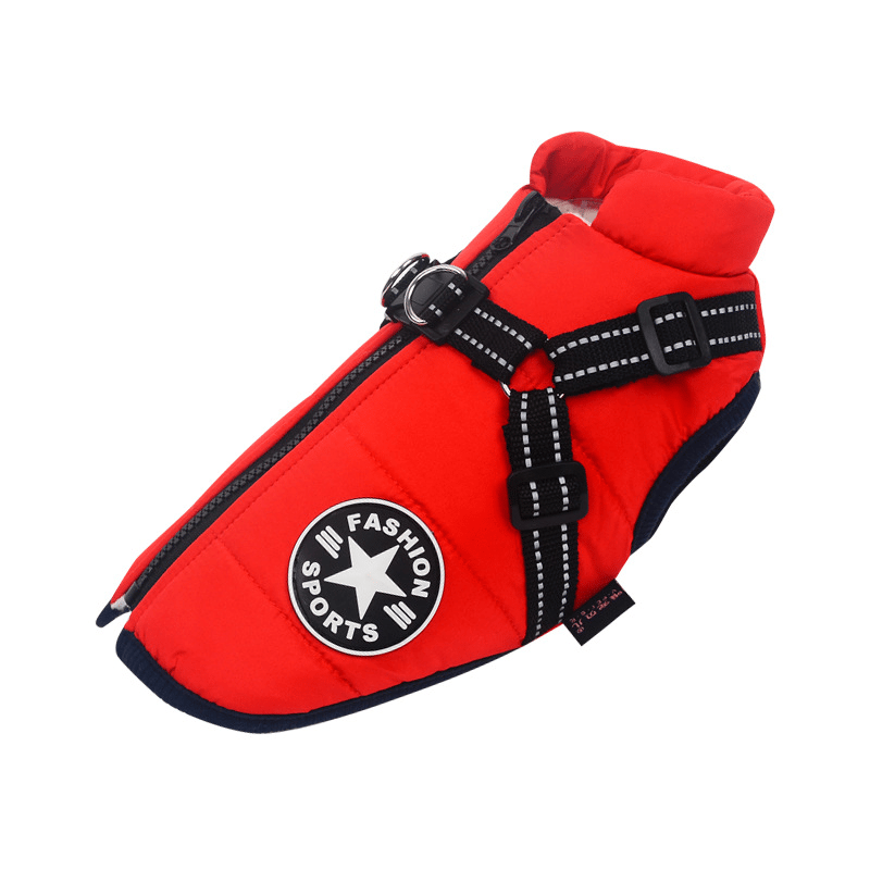 PupGuard - Vinterjakke for Hund med Sele
