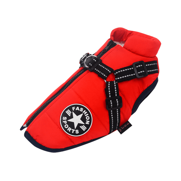 PupGuard - Vinterjakke for Hund med Sele