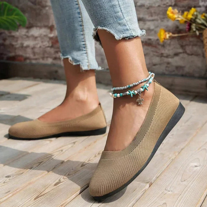 Comfortable and stylish breathable ballerina shoes