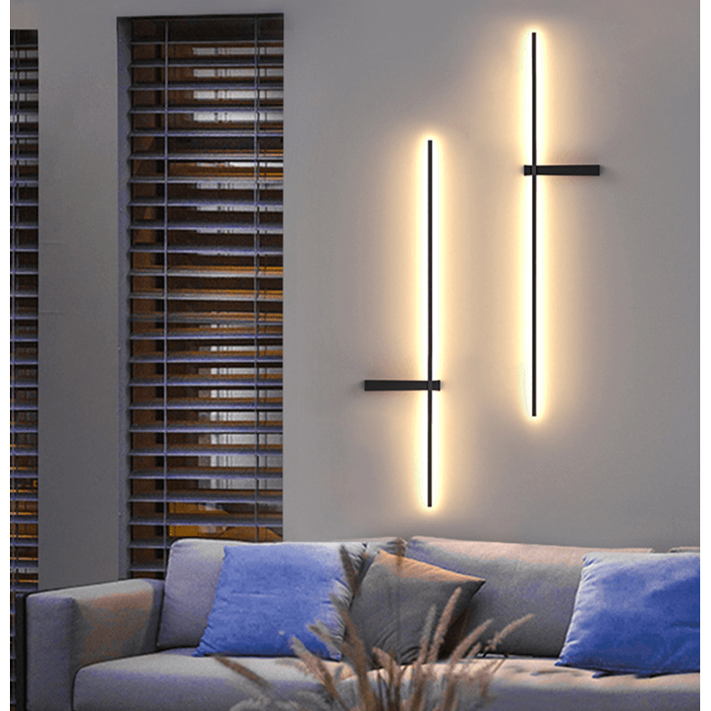 Moderne LED-utendørs vegglampe