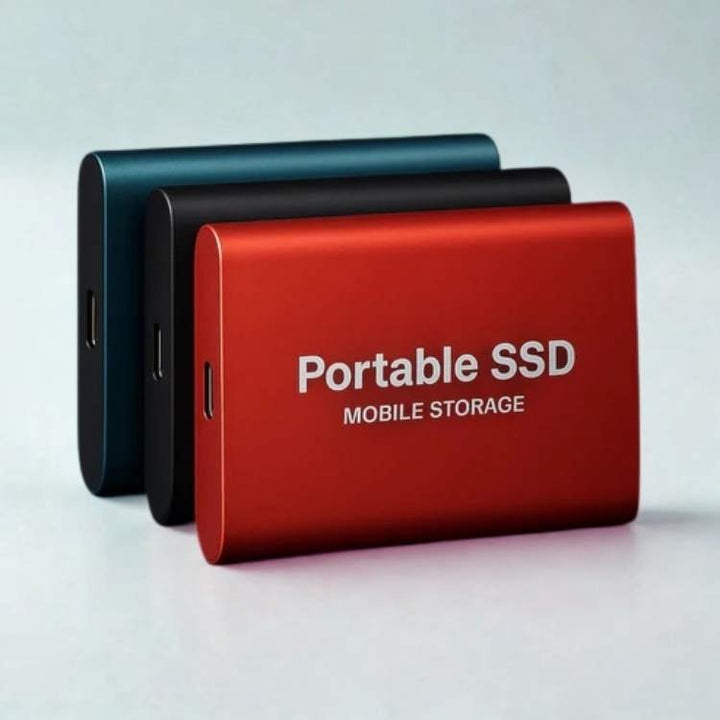 Ekstern SSD-harddisk med USB 3.1