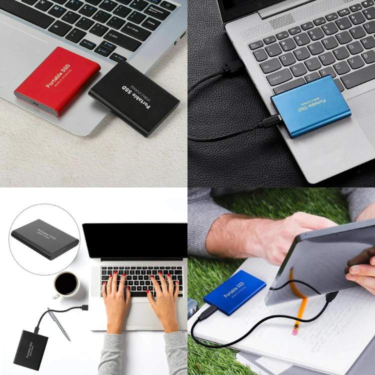 Ekstern SSD-harddisk med USB 3.1
