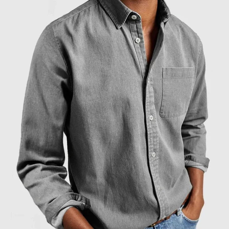 Men's denim shirt