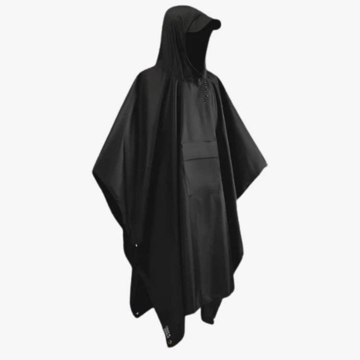 Sammenleggbar regnponcho, oversized