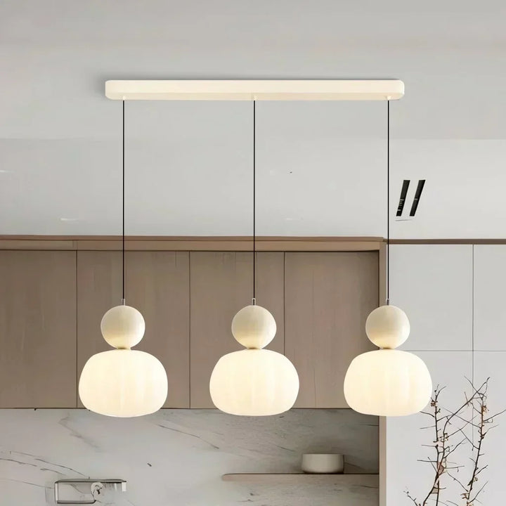 CrèmeLuma taklampe - Art deco-design