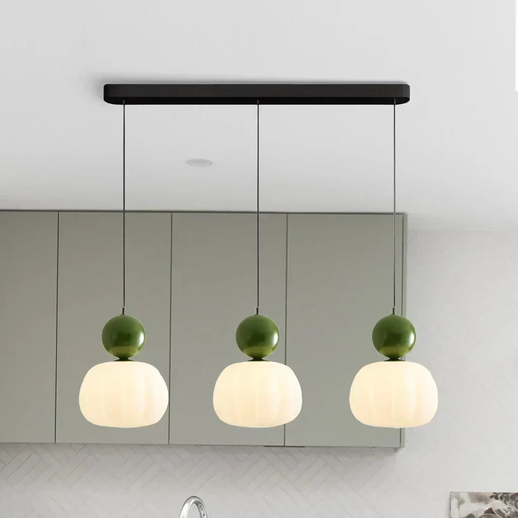 CrèmeLuma taklampe - Art deco-design