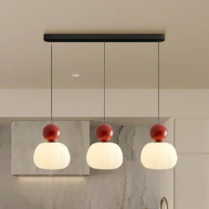 CrèmeLuma taklampe - Art deco-design