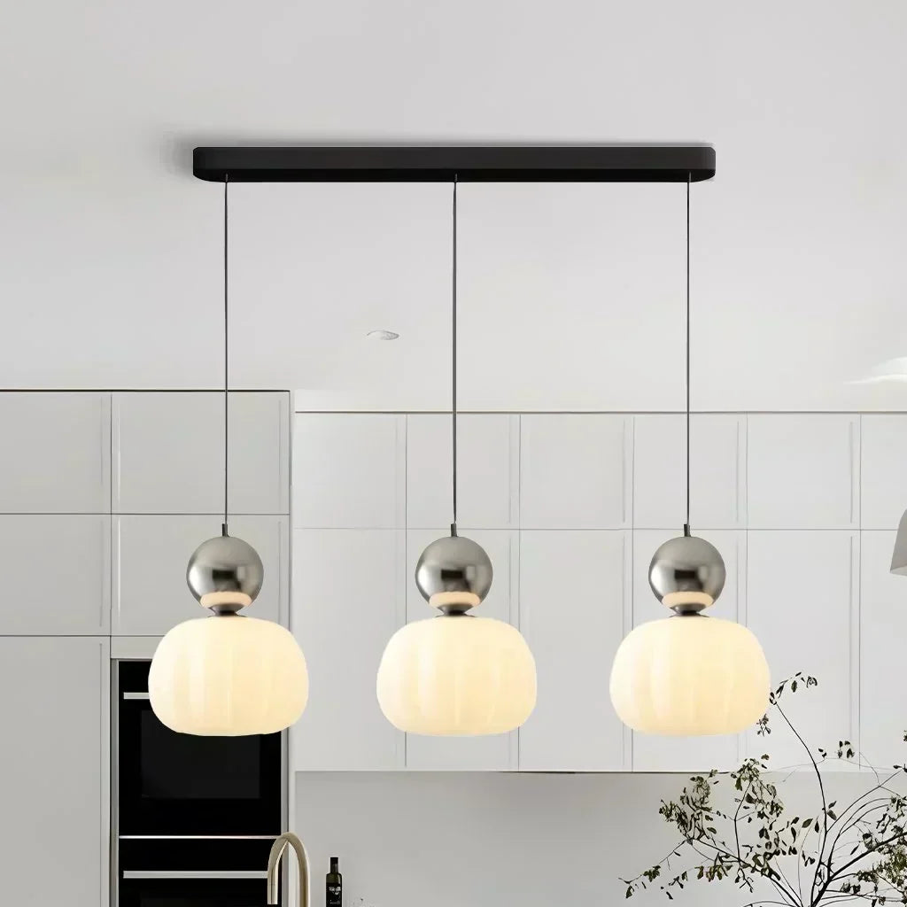 CrèmeLuma taklampe - Art deco-design