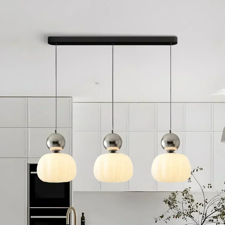 CrèmeLuma taklampe - Art deco-design