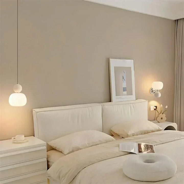 CrèmeLuma taklampe - Art deco-design