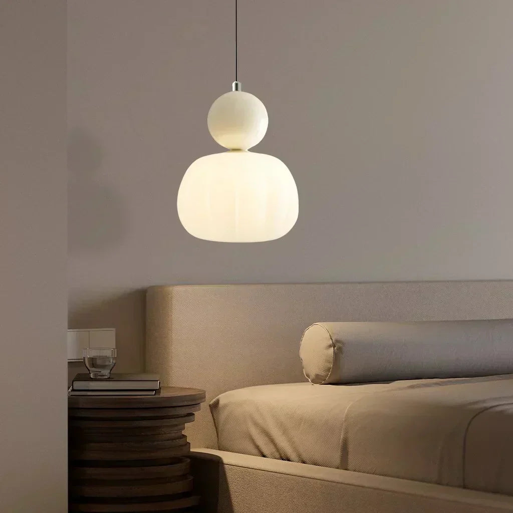 CrèmeLuma taklampe - Art deco-design