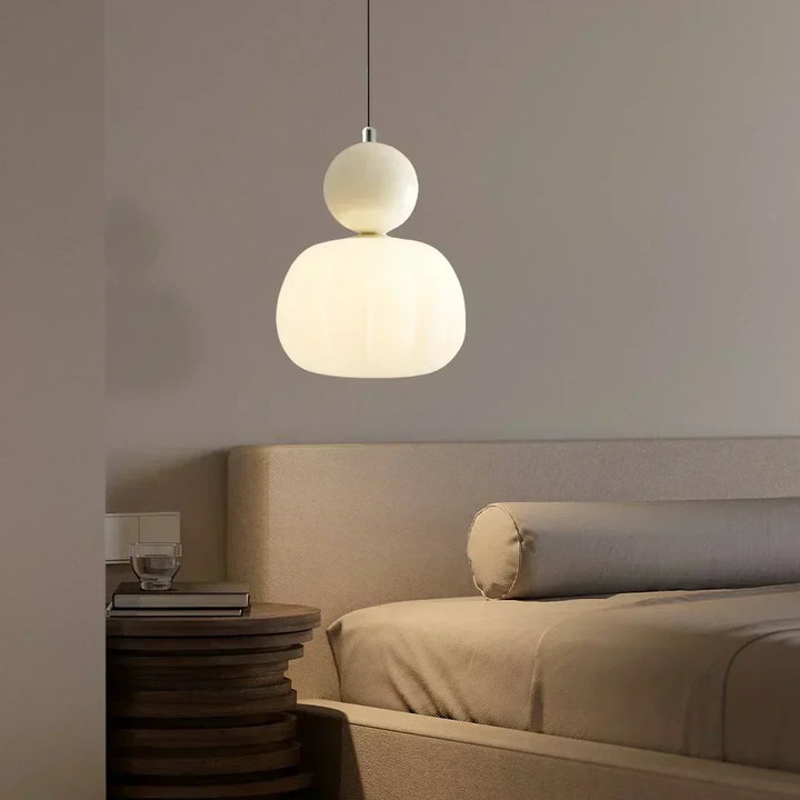 CrèmeLuma taklampe - Art deco-design