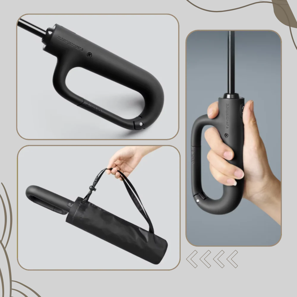 Automatisk låsende paraply Pålitelig design med værbeskyttelse