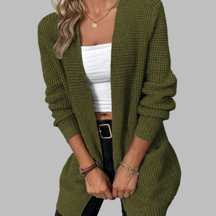 Long-sleeved cardigan for women | Classic style