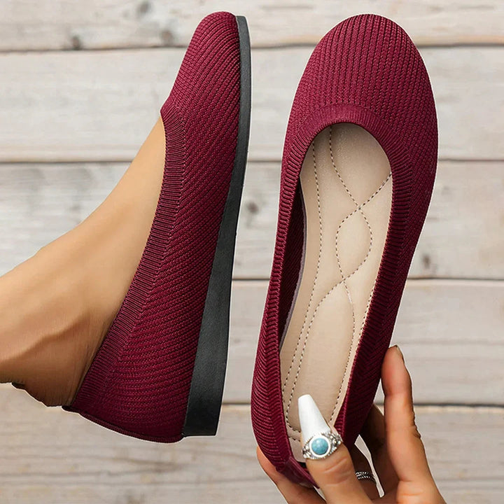 Comfortable and stylish breathable ballerina shoes