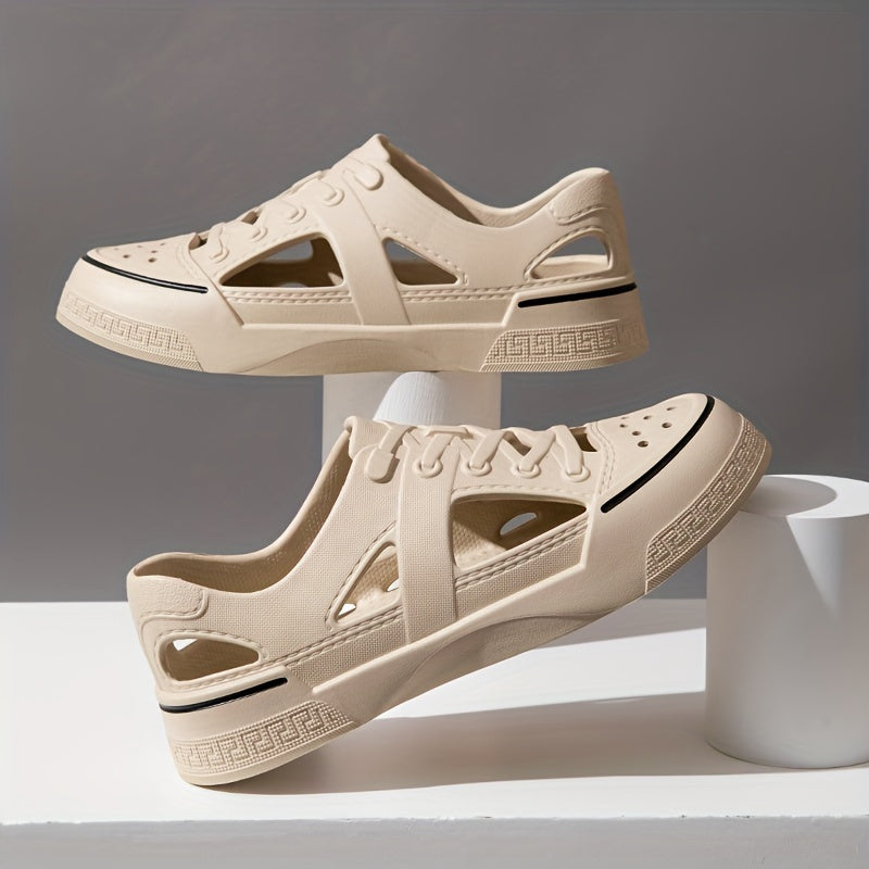 Lightweight water shoes in sneaker style for active adventures