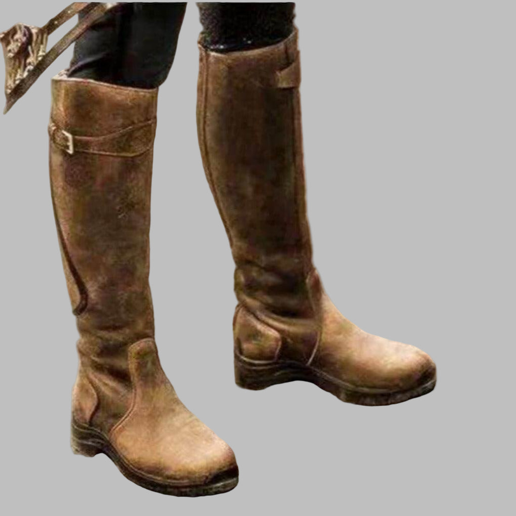 Waterproof winter riding shoes for women