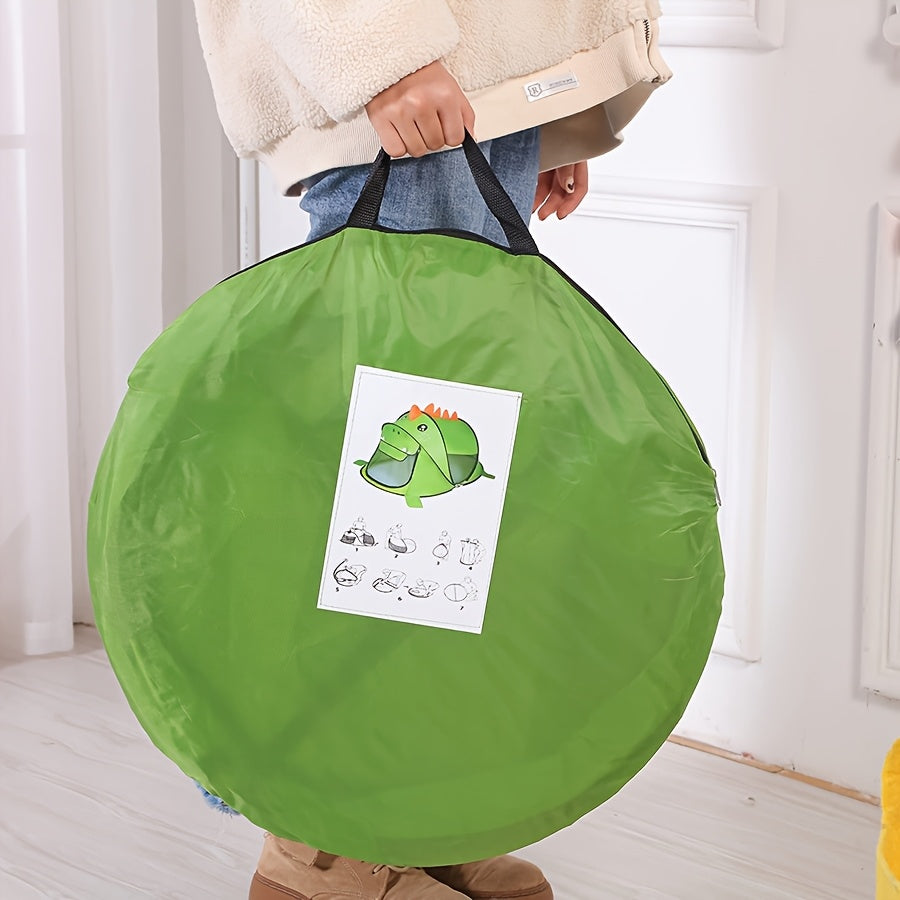 Pop-up lekehytte for barn med dyremotiv, UPF 50