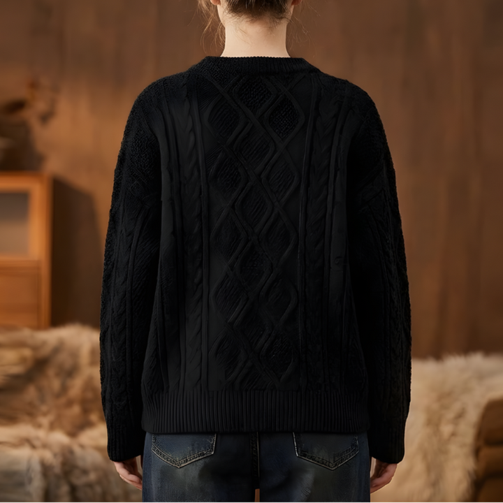 Kvinnes Vintage 90-talls Crewneck Pullover